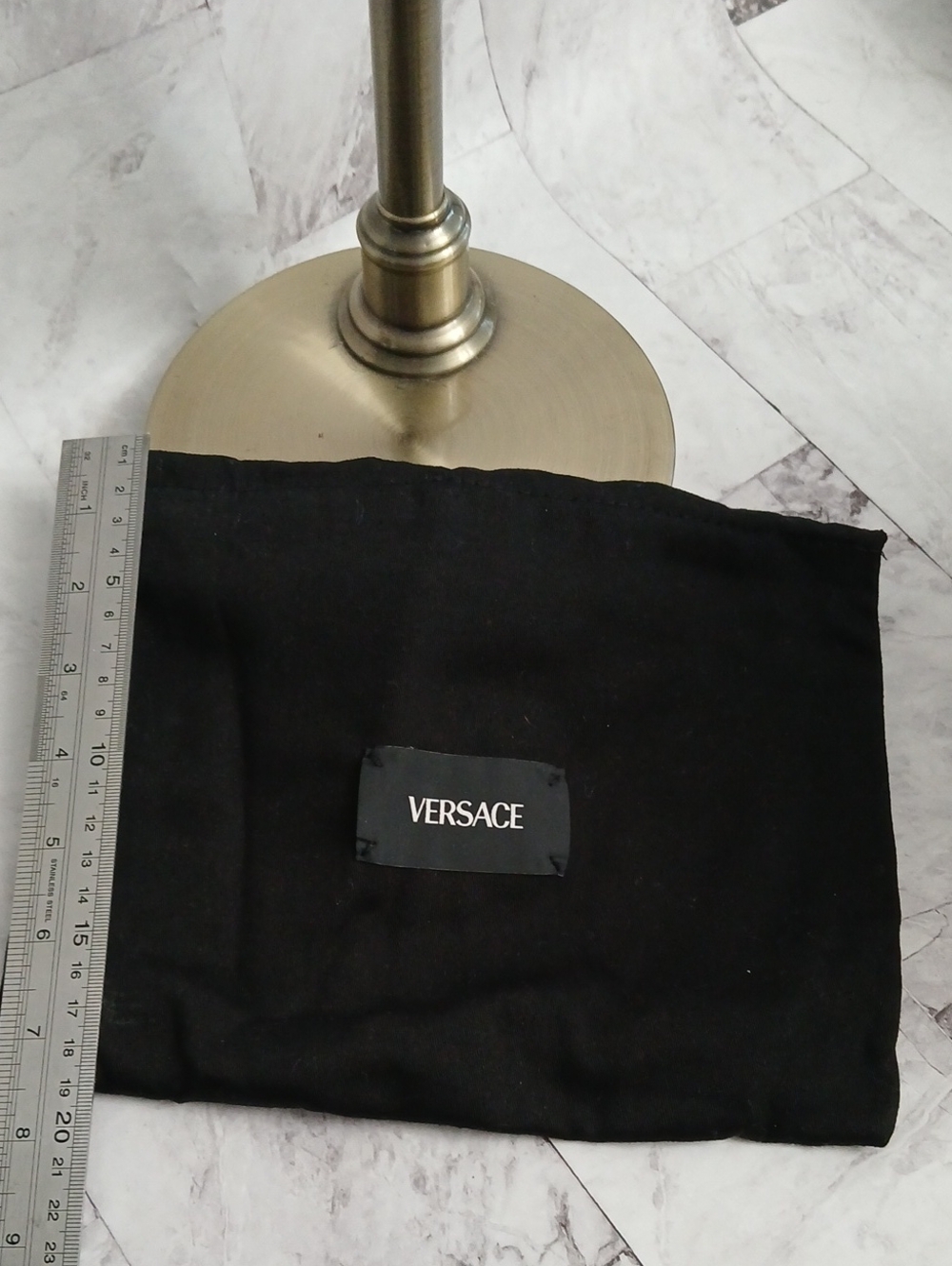 Versace Black Dust Bag